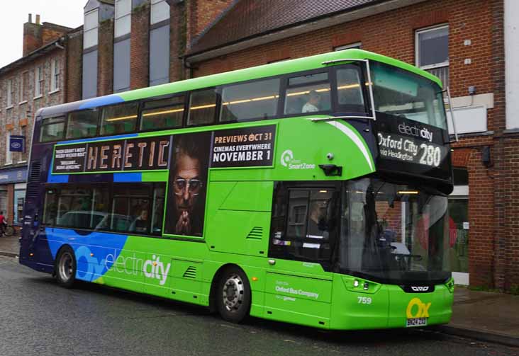 Oxford Wright Streetdeck Electroliner 759